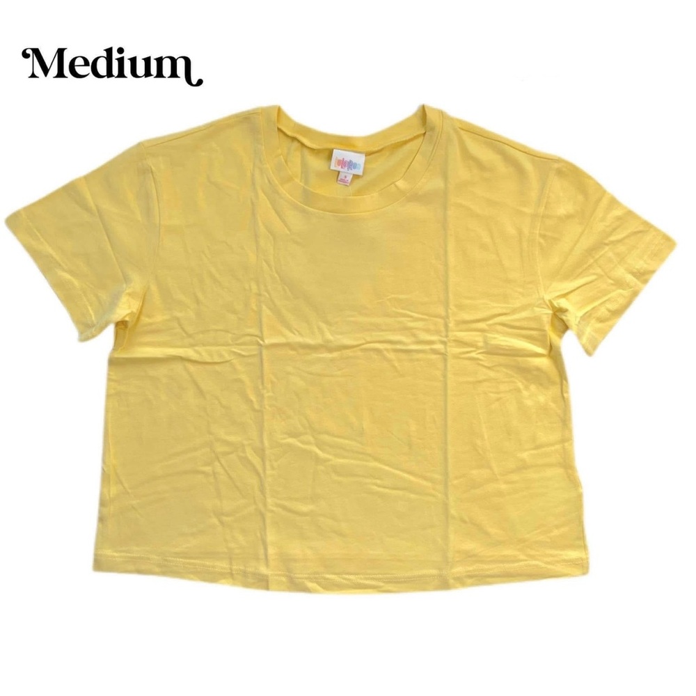 LuLaRoe Medium & Large Tee in yellow